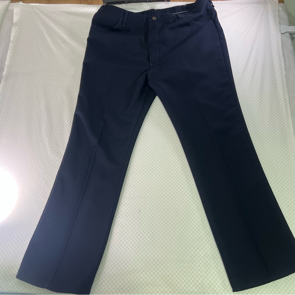 Vtg 70’s Wrangler Wrancher Boot Blue Pants Men’s 42 x 32 Mint USA Made